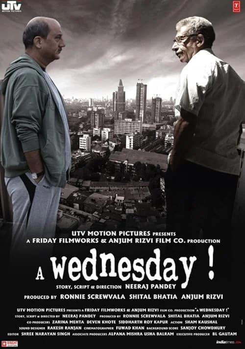A Wednesday film posteri