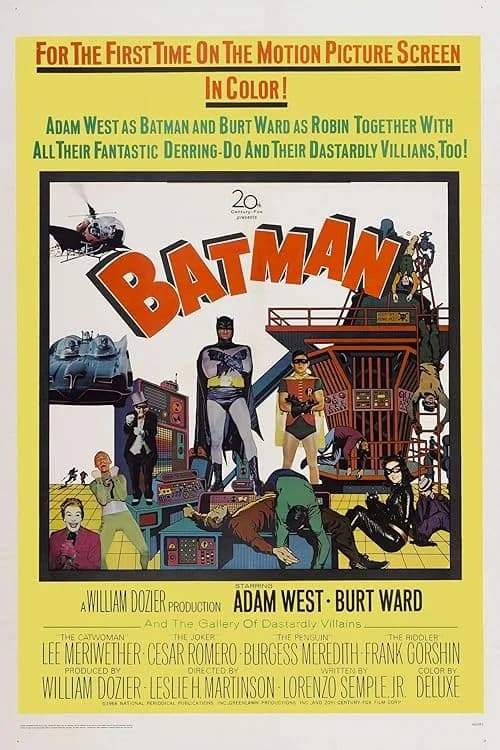 Batman: The Movie film posteri
