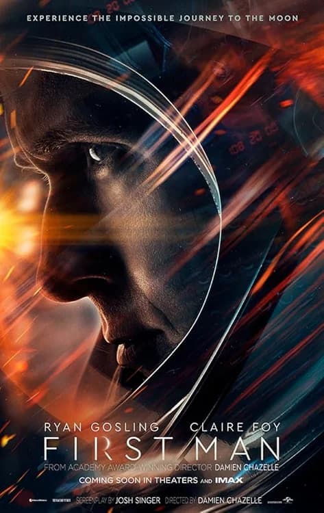 First Man film posteri