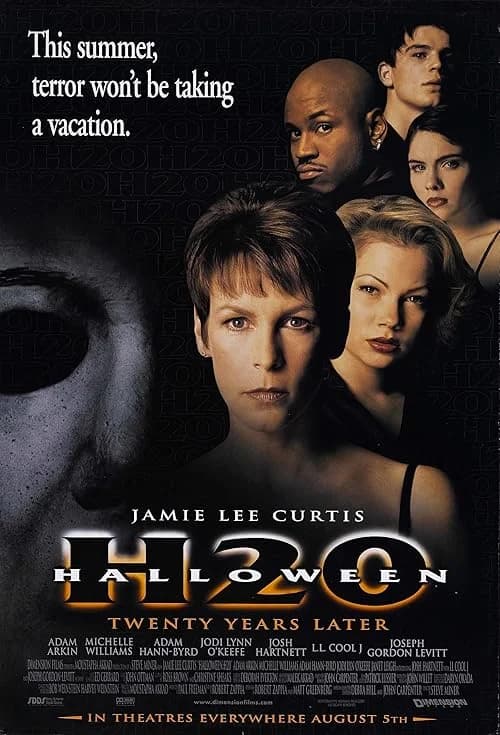 Halloween H20: 20 Years Later film posteri