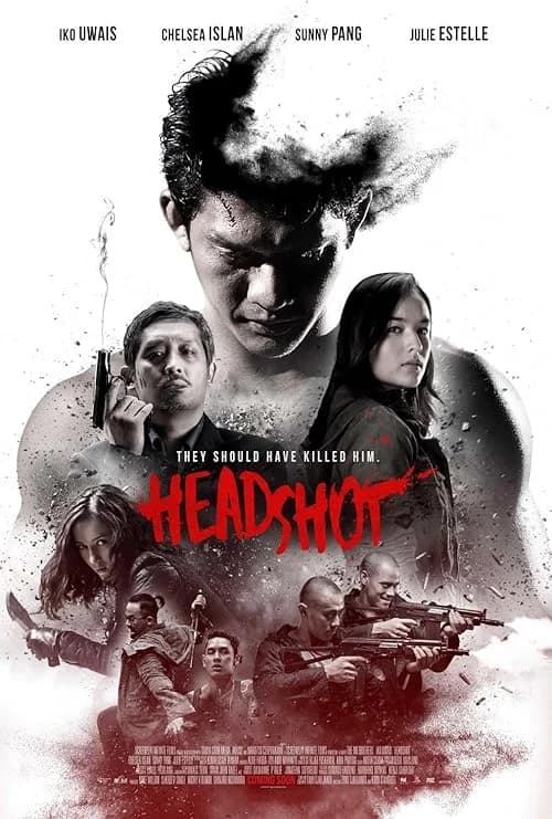 Headshot film posteri
